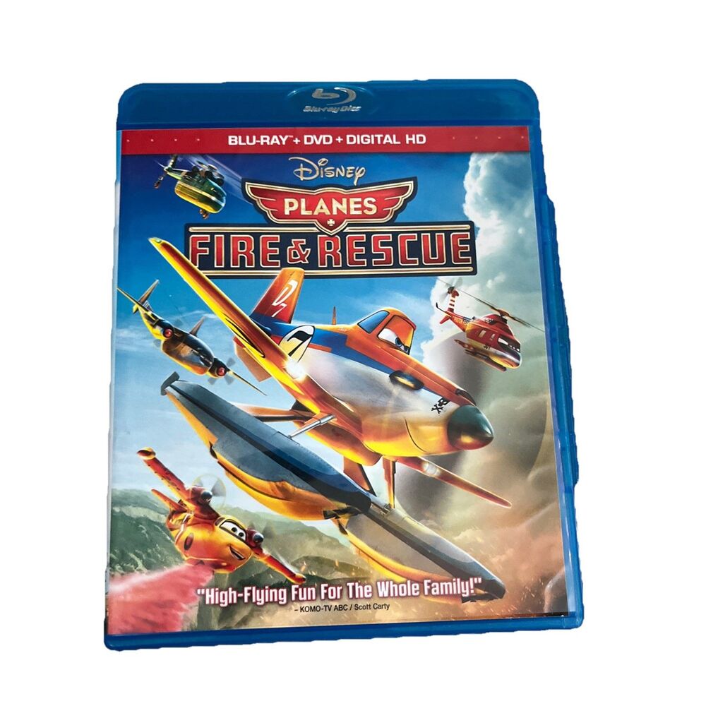 Disney Planes: Fire & Rescue Blu Ray DVD Digital HD